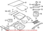 Rear Tow Hook for Jeep Grand Cherokee Wagoneer (OEM)