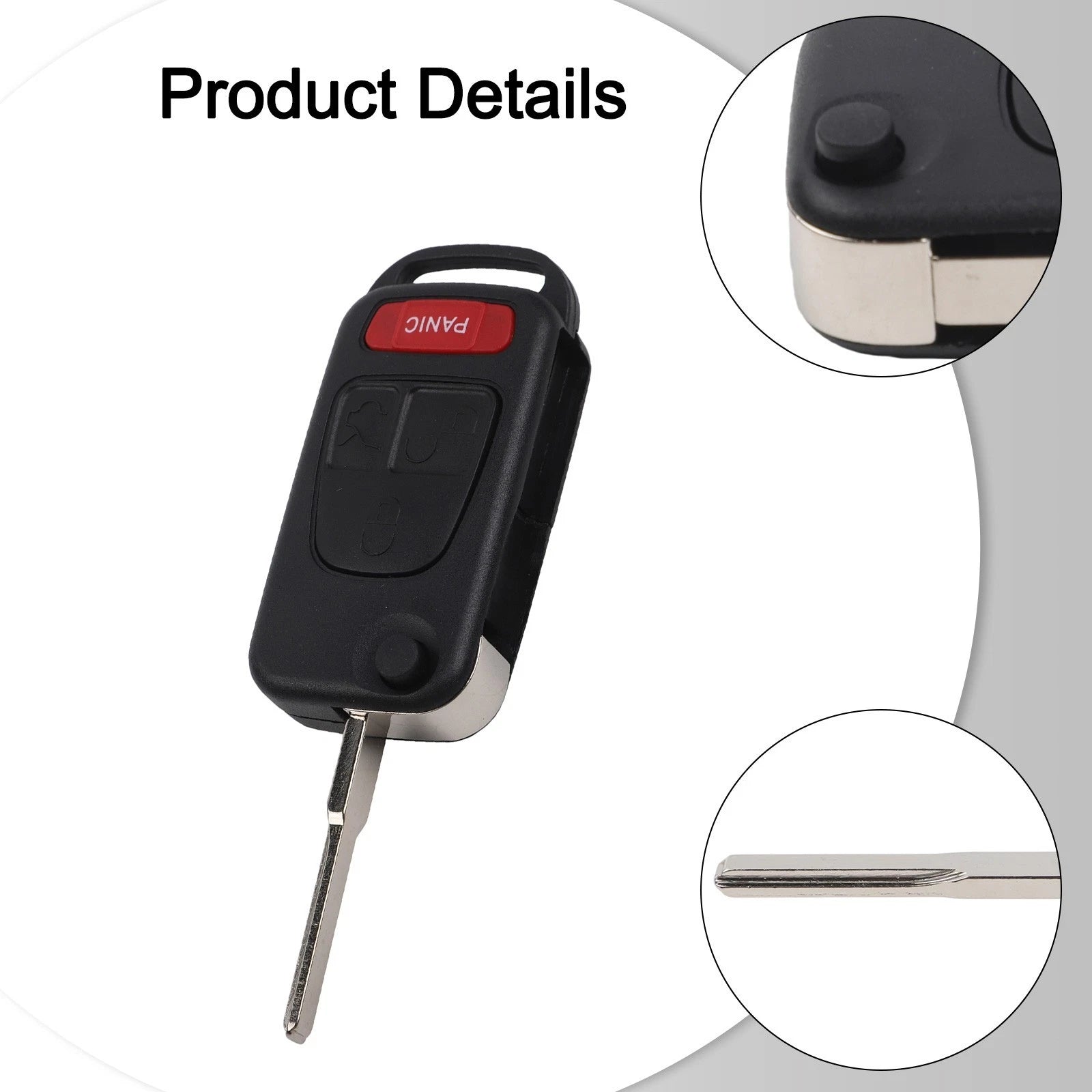 Key Case for Mercedes SLK Class ML 320 SLK 230 (1998–2005)