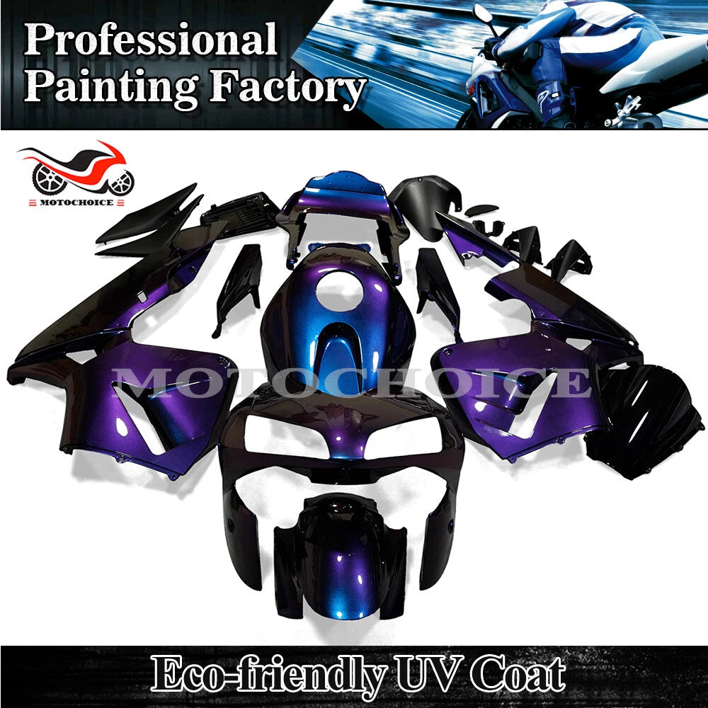 Fairing Kit for Honda CBR600RR (2003–2004) - Chameleon Blue Purple