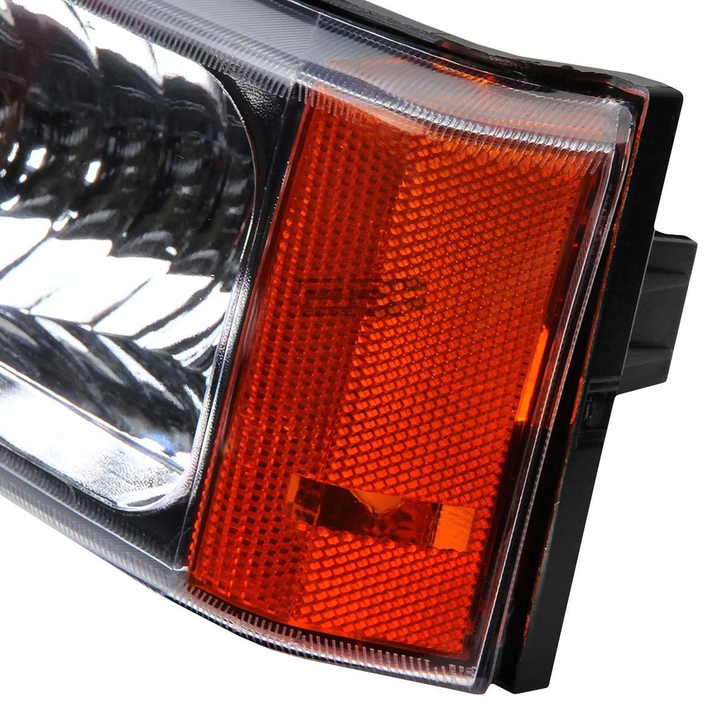 Chrome Housing Clear Bumper Light + Corner Signal for Silverado/Avalanche (2003–2007)