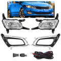 Fog Lights with Bezels & Chrome Trims for Kia Optima (2014–2015)