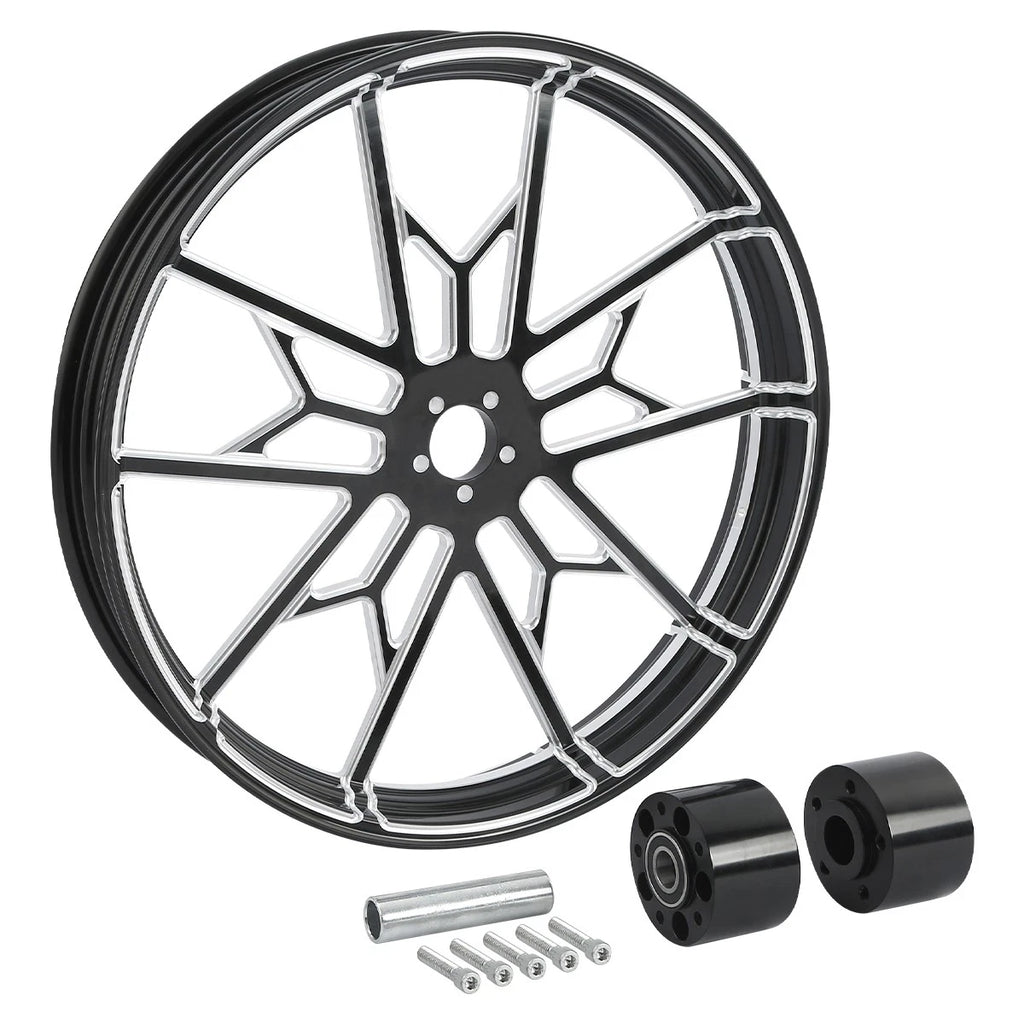 23" Front Wheel Rim & Dual Disc Hub for Harley Electra Glide (1997–2021)