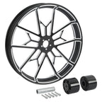 23" Front Wheel Rim & Dual Disc Hub for Harley Electra Glide (1997–2021)