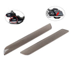 Pair Small Reflectors Saddle Bag Latch Cover for Harley Road FLTRX (2014–2023) Smoke