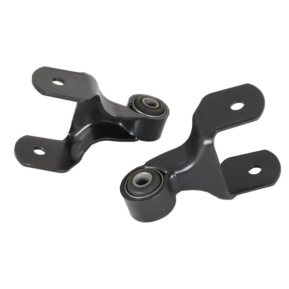 Set of 2 Front Leaf Spring Shackle Brackets for Ford F-250 F-350 (1980–1997)