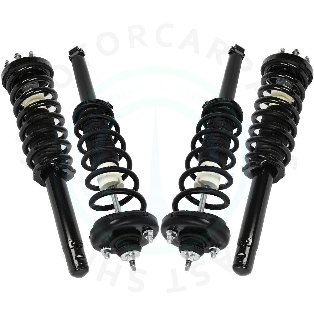 Set of 4 Complete Struts Shocks Coil Spring Assembly for Acura TSX (2004–2008)