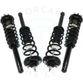 Set of 4 Complete Struts Shocks Coil Spring Assembly for Acura TSX (2004–2008)