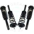 Set of 4 Complete Struts Shocks Coil Spring Assembly for Acura TSX (2004–2008)