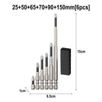 56pcs Cross Magnetic Screwdriver Bit Set for High Strength Operations