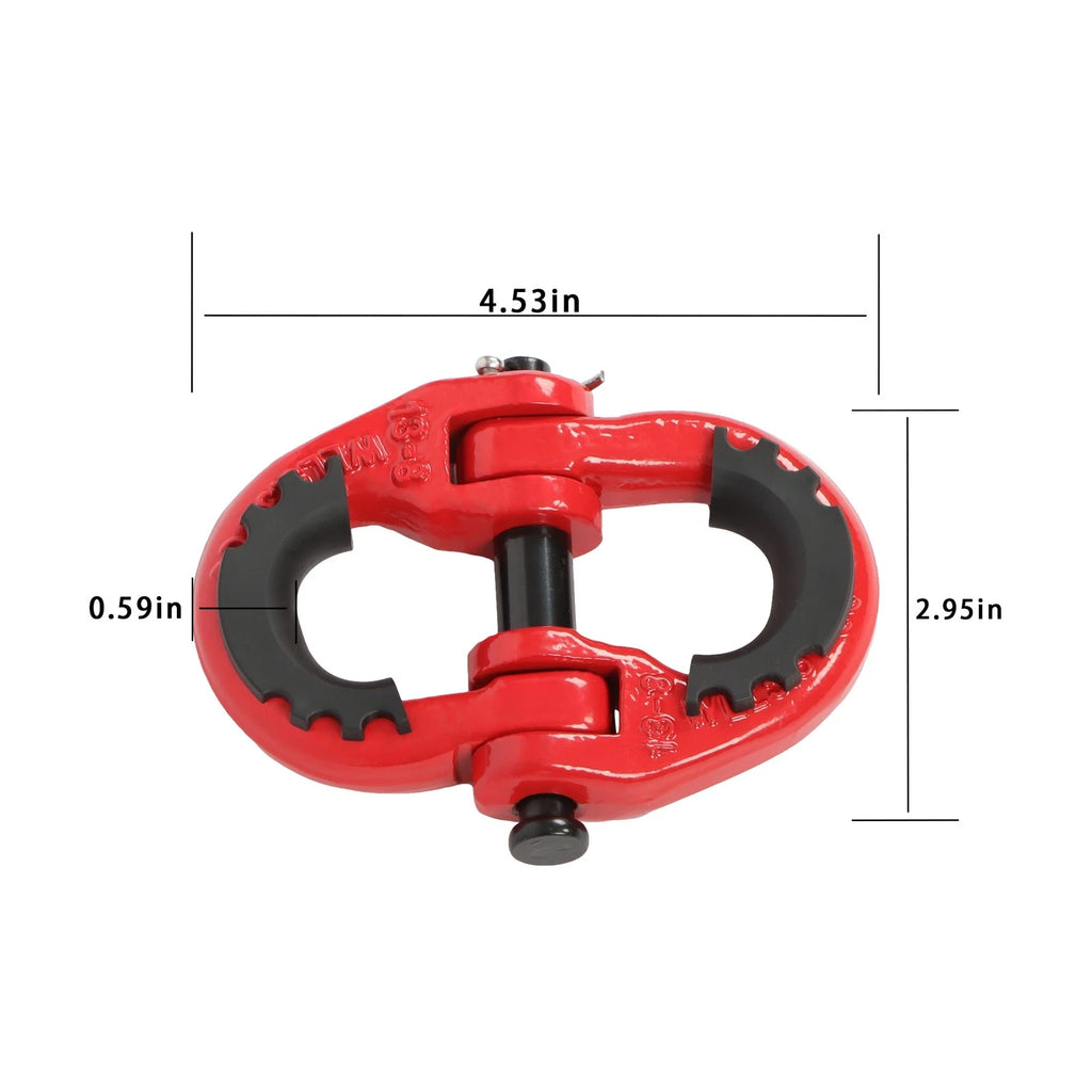 Tow Chain Connector for Heavy-Duty Use (12000 lbs Load Capacity)