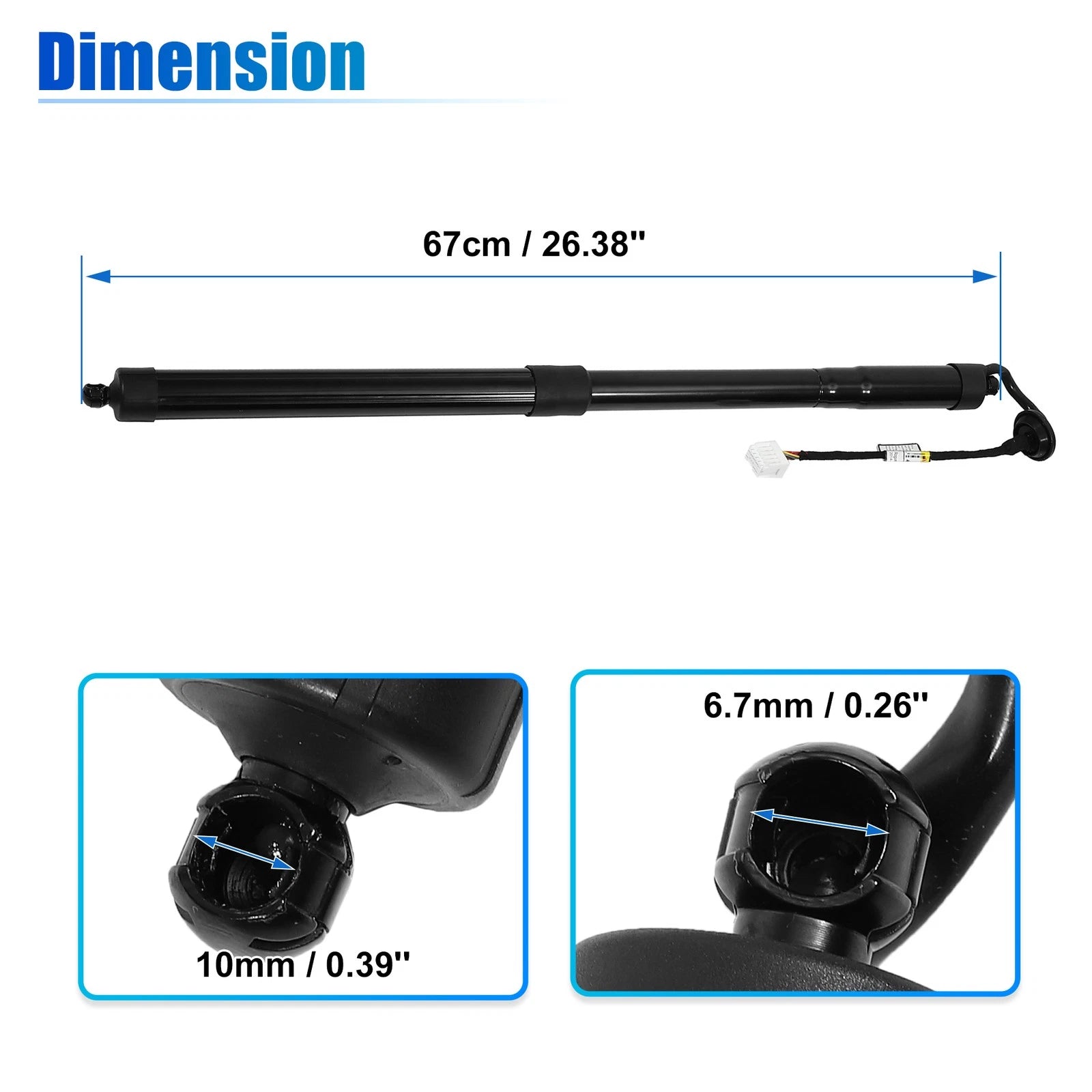 Rear Left Tailgate Lift Support for Nissan Rogue (2014–2019) 90561-4BA1A