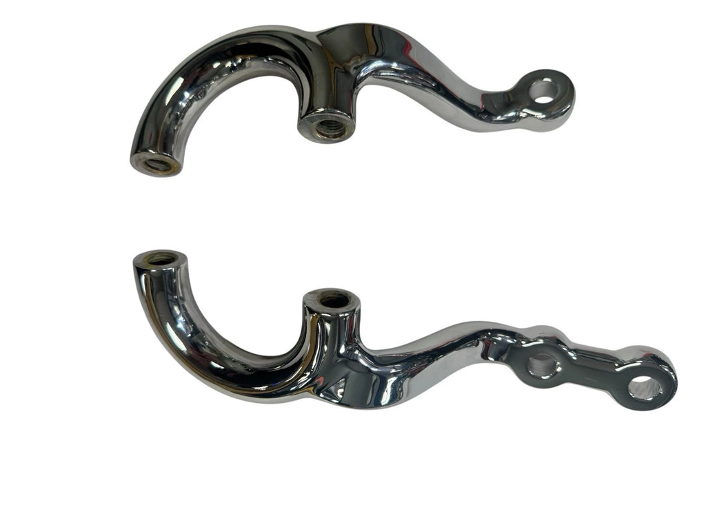 Steering Arms Chrome Super Bell for 4 Inch Drop Axles Ford (1937–1948)