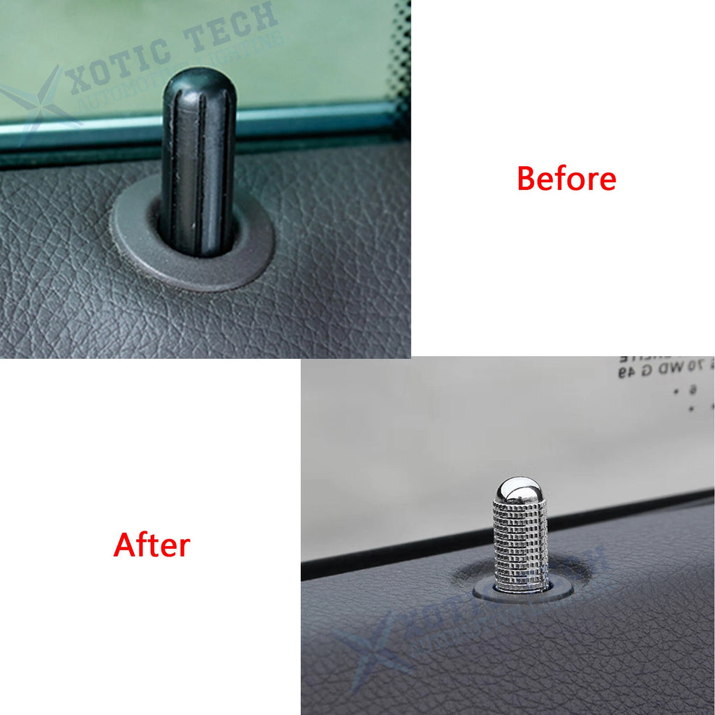 Bolt-On Door Lock Knobs Pin for Mercedes-Benz C E GLC GLE (2014-2021)
