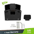 2 Inch Bumper Hitch Receiver Adapter for Various Models (3500 LBS Capacity)