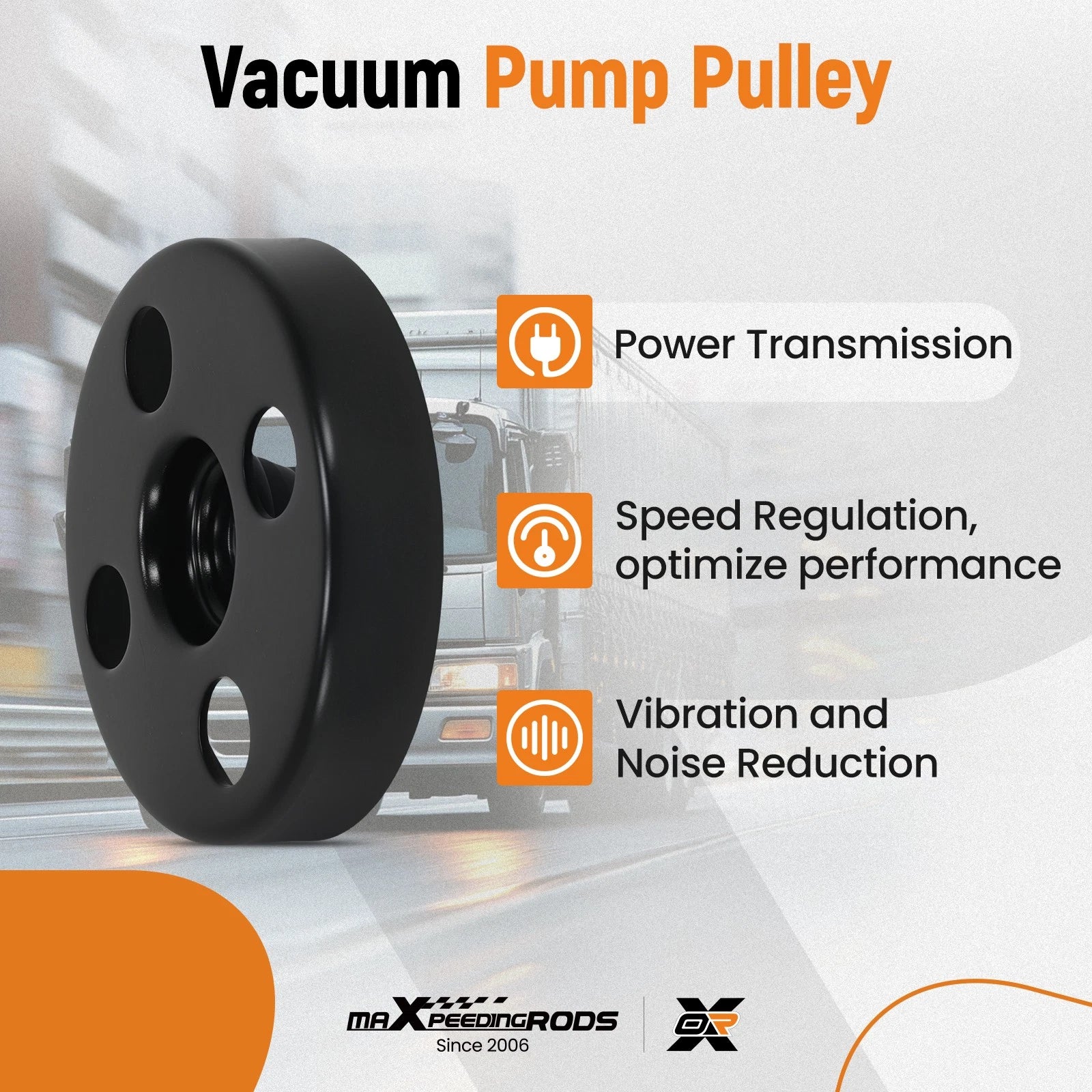 Vacuum Pump Pulley for Isuzu NPR V8 (2004–2009) 8972414162