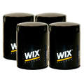 Set of 4 Wix Engine Oil Filters for Audi Chrysler Dodge Ford Jeep Mazda