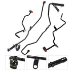 4Pcs Turbo Coolant Hose Kit for Ford Explorer Flex Lincoln MKT MKS (2010–2019)