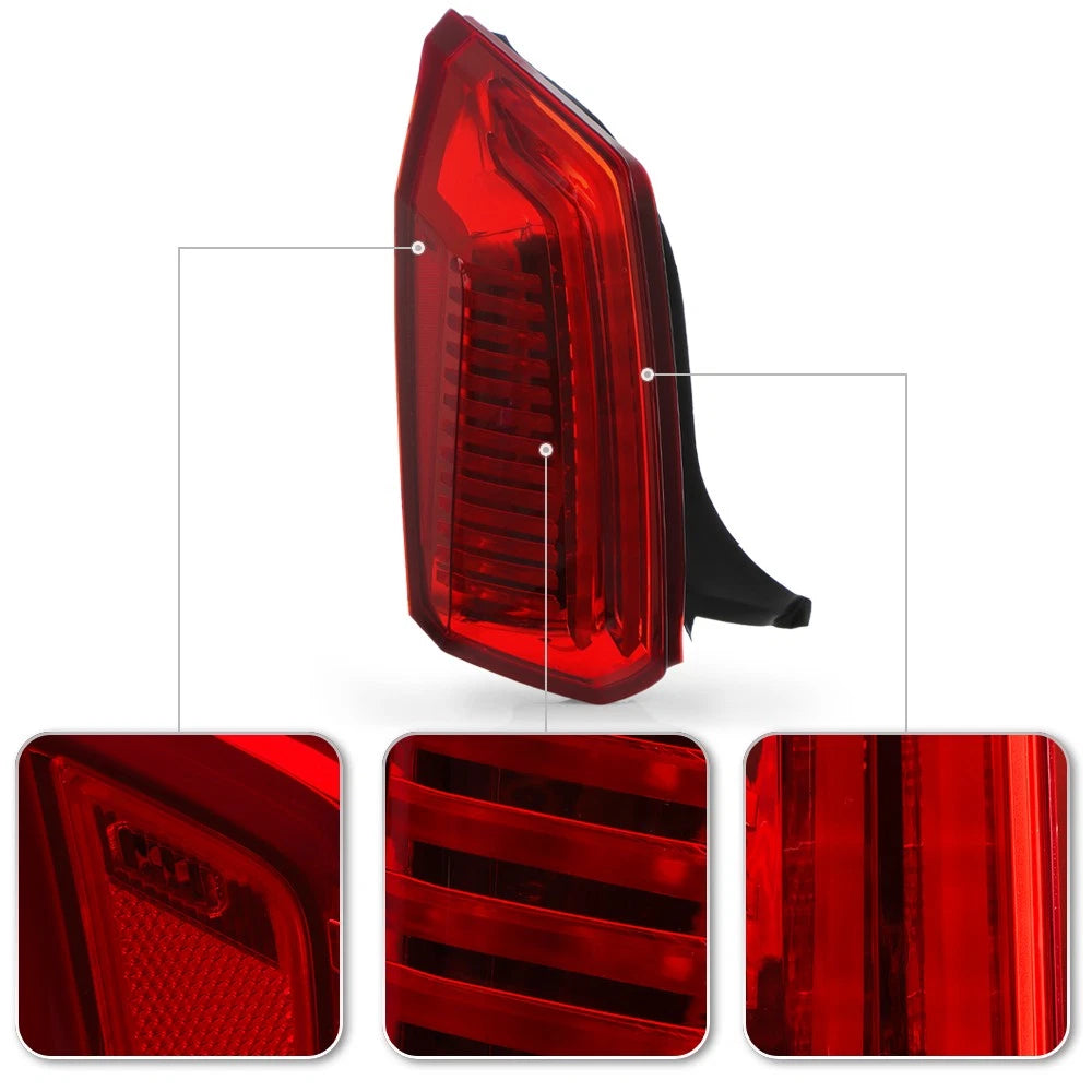 LED Red Tail Light Brake Lamp Rear Left Driver Side for Cadillac CTS (2014–2019)