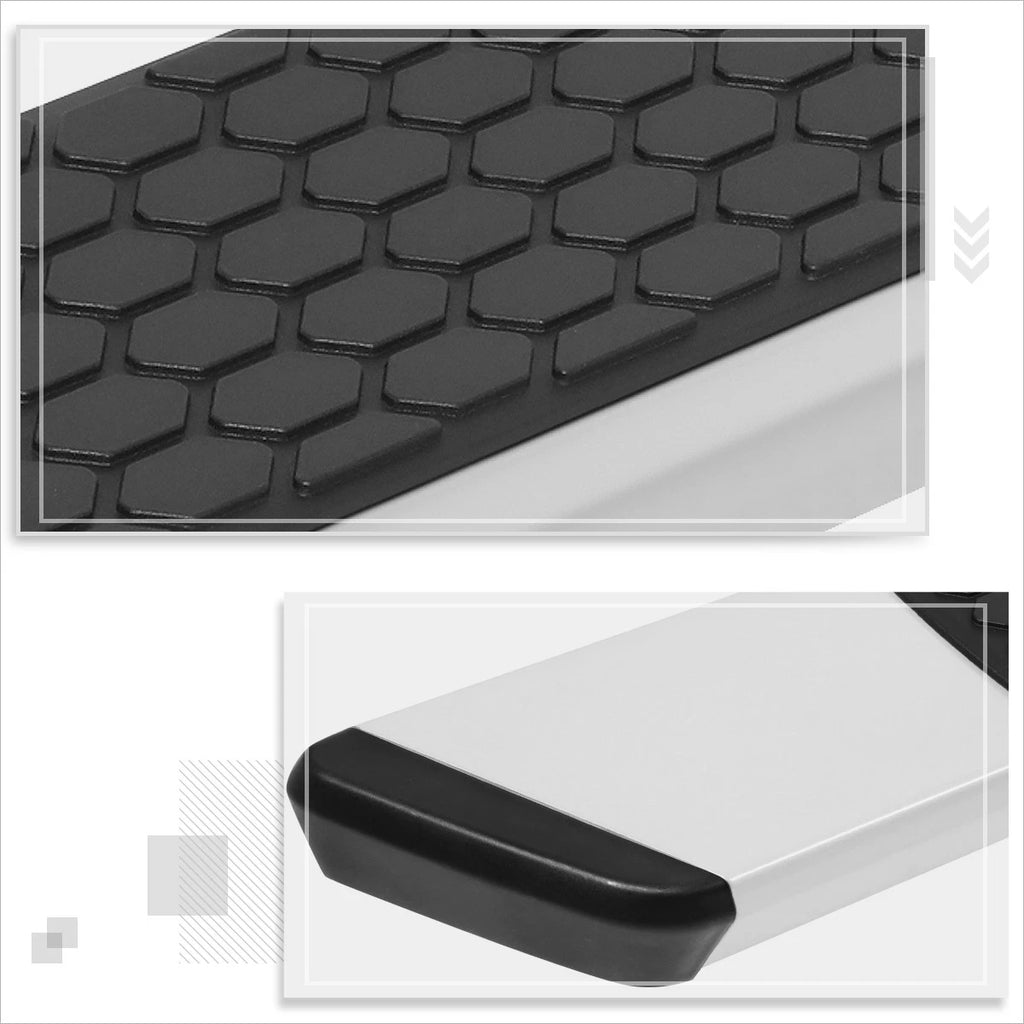 Set of 2 Aluminum Flat Running Boards for Ram 1500 Quad Cab (2019–2024)