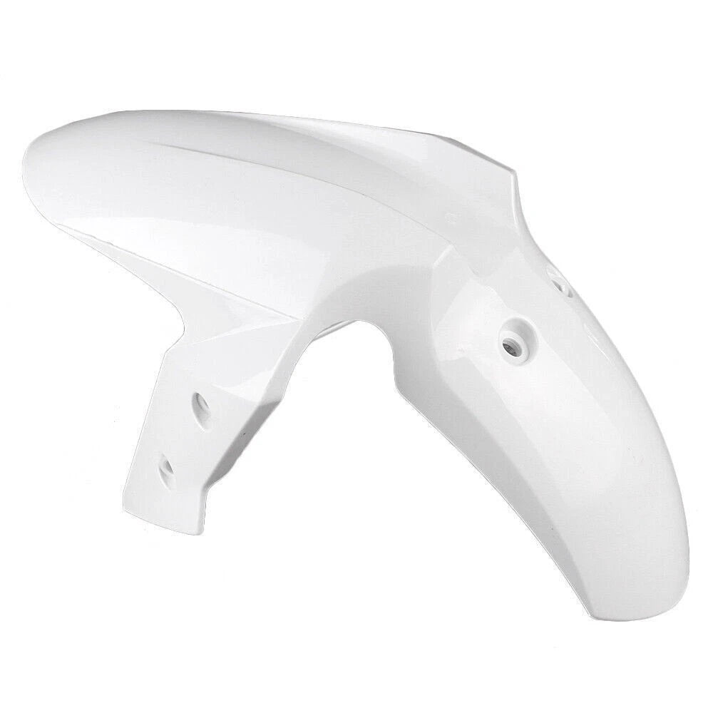 Front Mudguard Fender for Kawasaki ZX300R (2013) Unpainted White