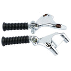 Chrome Rear Footpeg Peg Mount for Harley Sportster 883 1200 (2004–2013)
