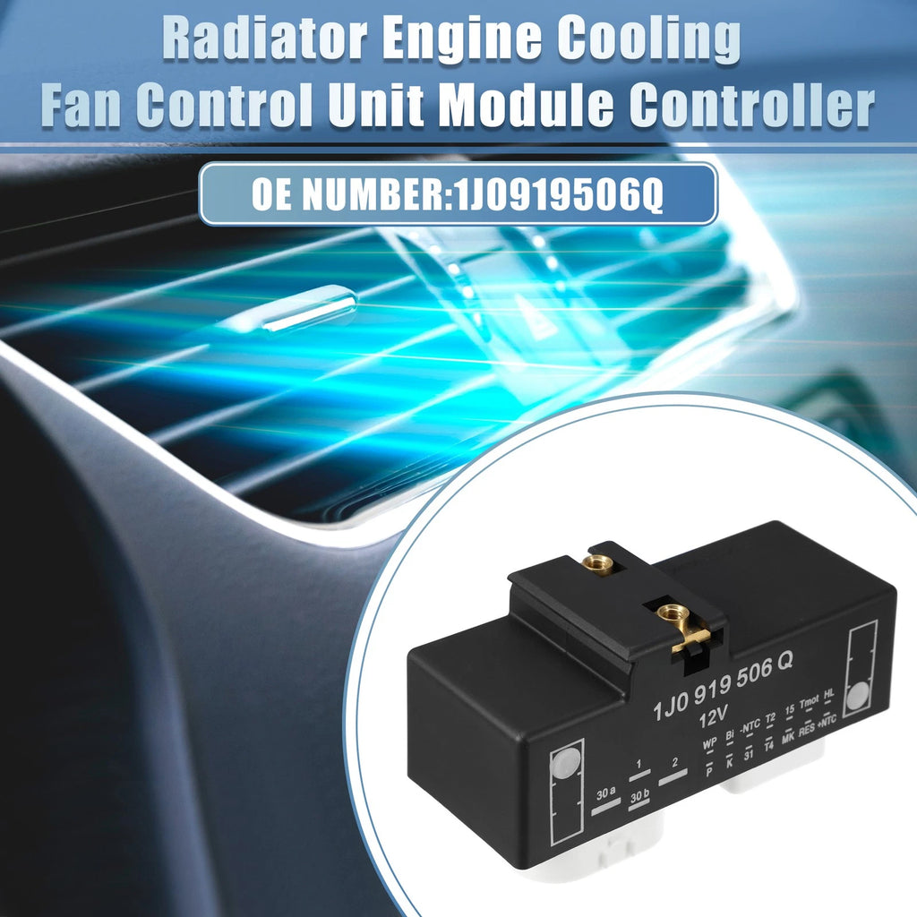 Radiator Fan Control Module for Volkswagen Golf Mk4 (1997–2006) No. 1J0919506Q