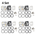 4X Carburetor Rebuild Kit for Yamaha 4Stroke 40-50HP (62Y-W0093-10)