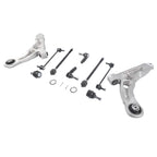 Set of 10 Front Lower Control Arms Sway Bars Tie Rods for Jeep Cherokee (2014–2018)