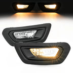 Fog Lights Set for Ford Transit (2020–2025) W/Cover Bezels & Bulbs