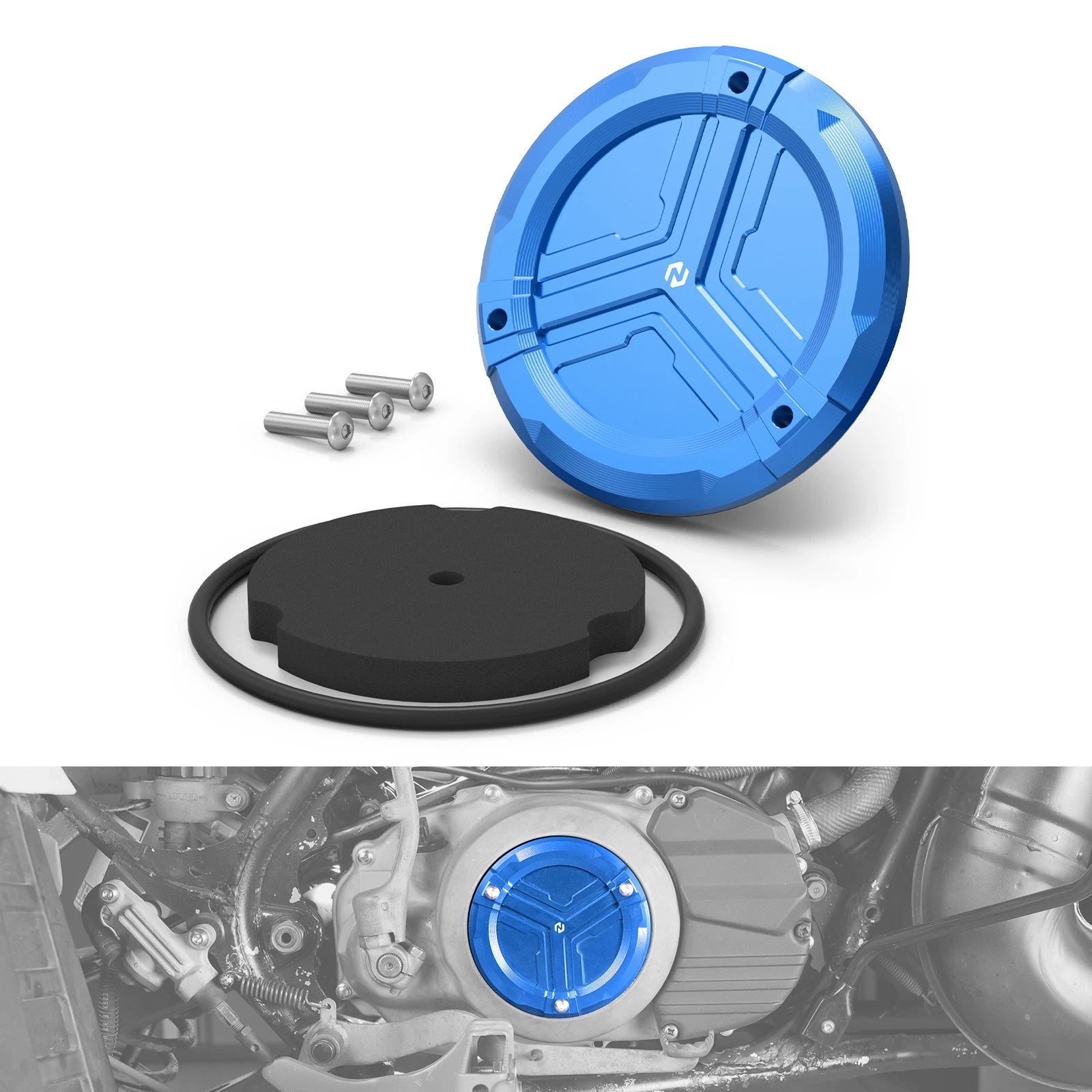 Clutch Cover Round Insert for Yamaha Banshee 350 (1987–2006) 4L0-15431-01-00