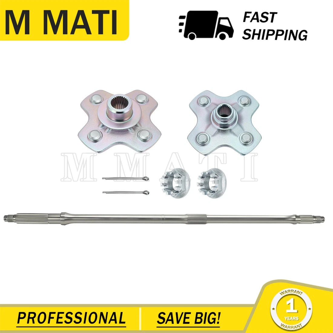 Rear Axle Shaft Wheel Hub for Honda TRX350 Rancher (2000–2006) 42311-HN5-672
