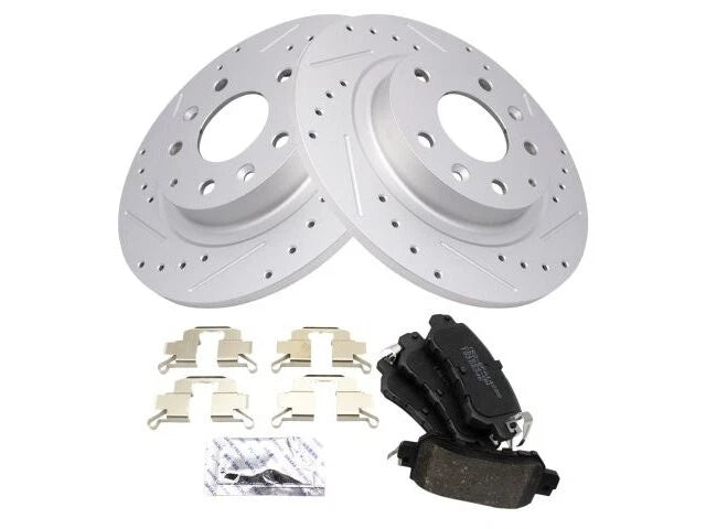 Rear Brake Pad and Rotor Kit for Mazda CX-3 (2016–2018) SV757RM