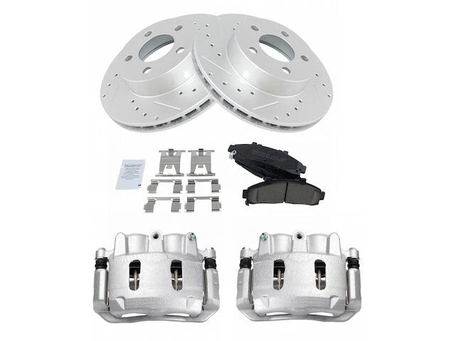 Front Brake Pad Rotor Caliper Set for Mazda B4000 (1998–2002) NH237CB