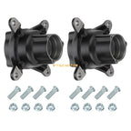 2 Front Wheel Hubs w/Studs for Polaris Sportsman 500 400 335 (1996–2014)
