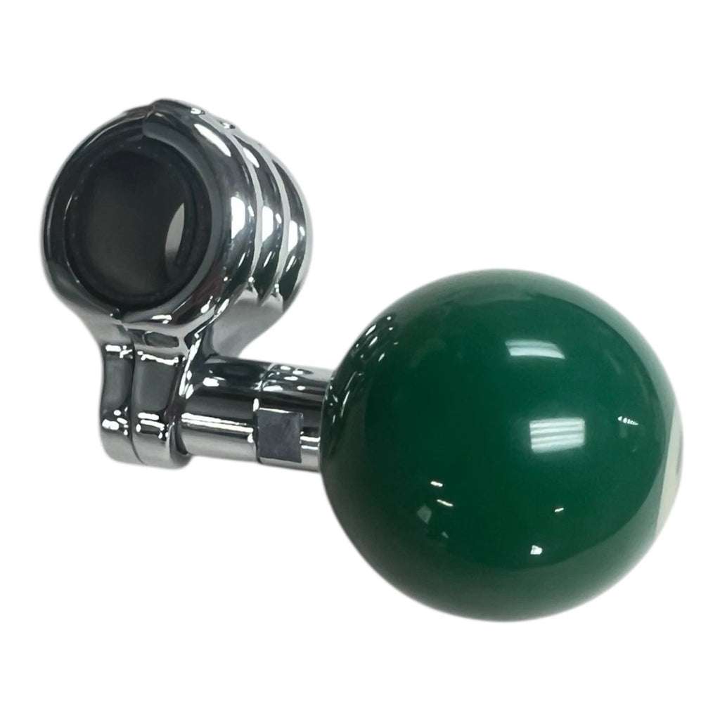 Steering Wheel Spinner Knob for Ford 6 Ball Billiards Green Pool