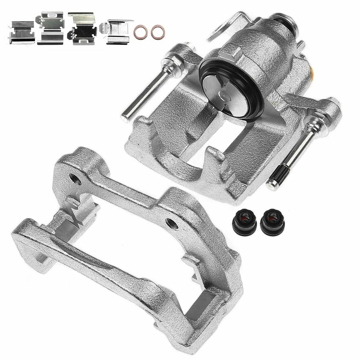 Pair Rear Brake Calipers for Ford Explorer, Taurus, Flex (2013-2019)