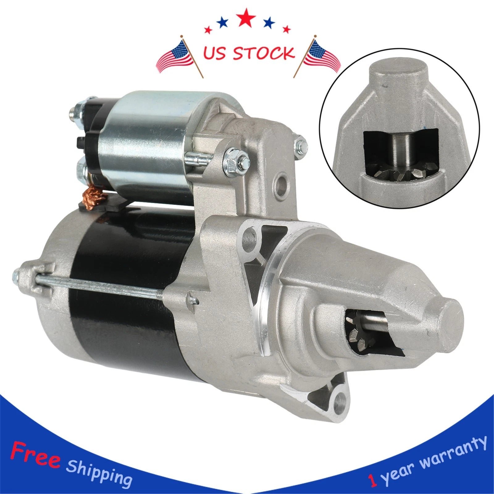 Starter Motor for BS Vanguard V-Twin (1960–1970)