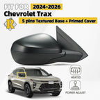 Heated Power Adjust Side Mirror for Chevy Trax (2024–2026) 5 Pins