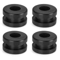 Set of 4 Rubber Heel Guard Grommets for Yamaha Banshee 350 (1990–2006)
