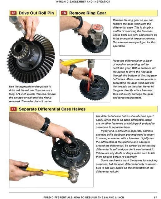 Differential Rebuild Manual for Ford 8.8 & 9 Inch Models
