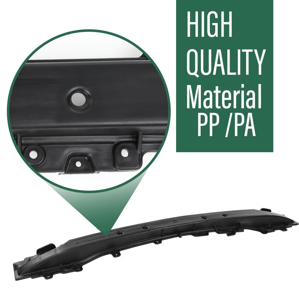 Rear Bumper Reinforcement Bar for Hyundai Sonata (2018–2019) Black