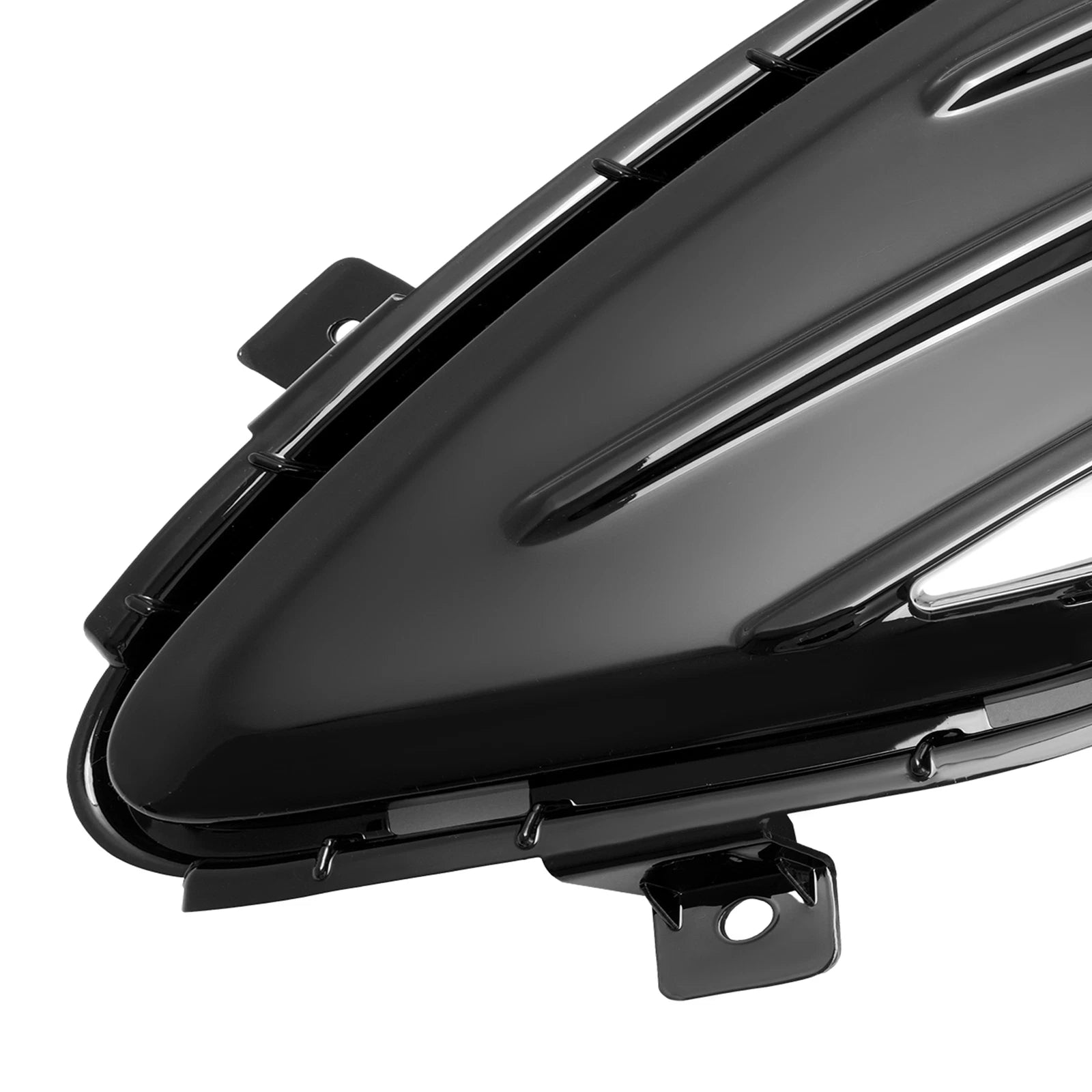 Chrome Bumper Fog Light Cover Bezel for Ford Edge (2019-2024)