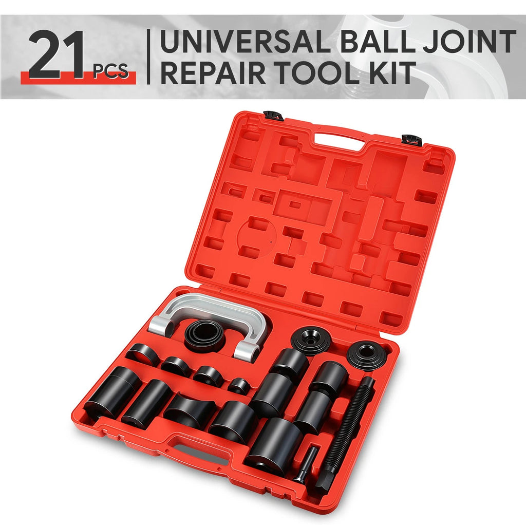 21Pc Ball Joint Service Tool Kit for Universal 2WD 4WD Vehicles