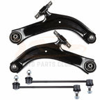 Set of 4 Front Lower Control Arms & Sway Bar Links for Nissan Sentra (2007–2012)