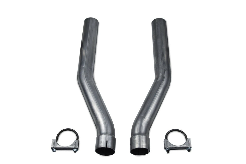 Dual Exhaust Adapters for Dodge Ram 1500 (YYYY–YYYY) 2.5" Aluminized