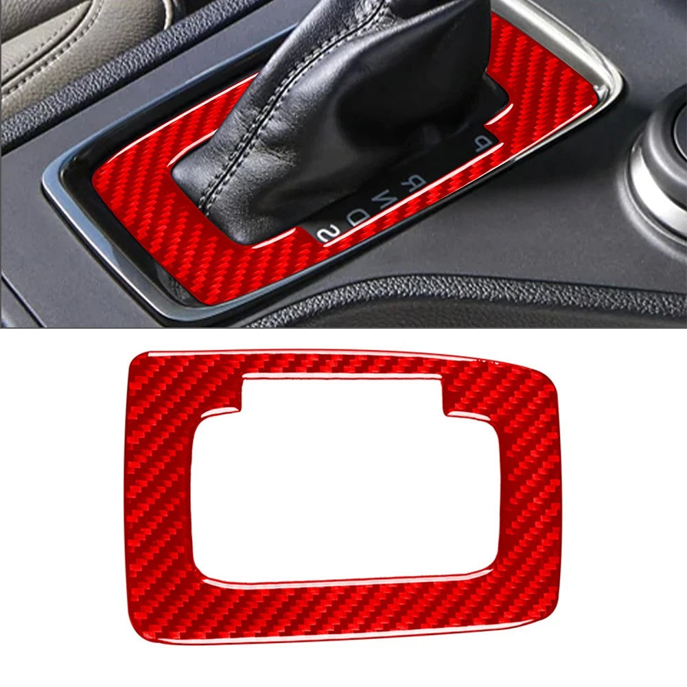 Carbon Fiber Gear Shift Panel Cover Trim for Ford Ranger Sport (2015–2022)
