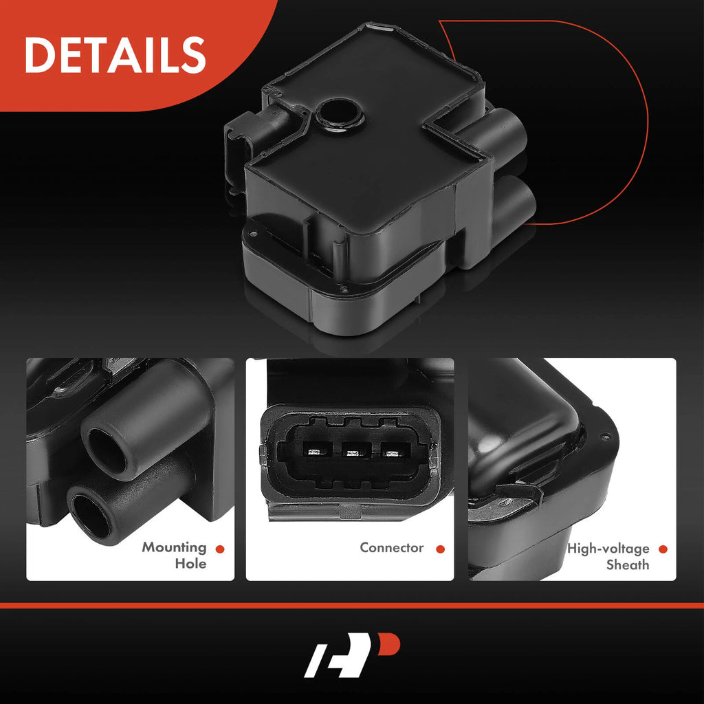 8x Ignition Coil for Mercedes-Benz C55 AMG (2005–2006)