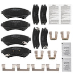 Set of 4 Ceramic Brake Pads for Cadillac DeVille Eldorado Seville (1997–2005)