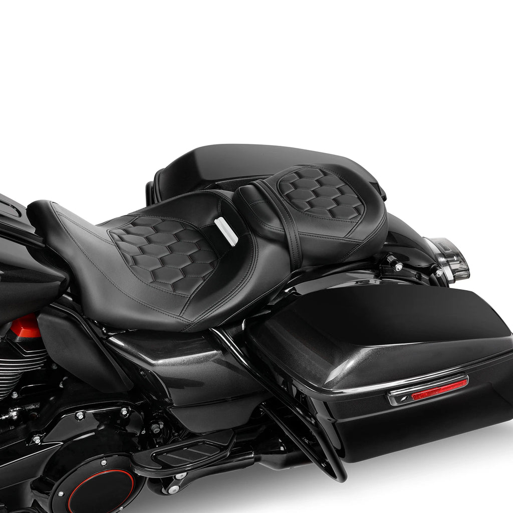 Gel Seat for Harley Touring Street Road Glide (2009–2023)