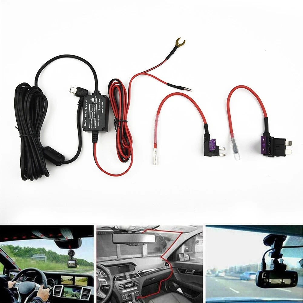 Amp Fuse Hard Wire Kit for Dash Cam Fuse Link Cable